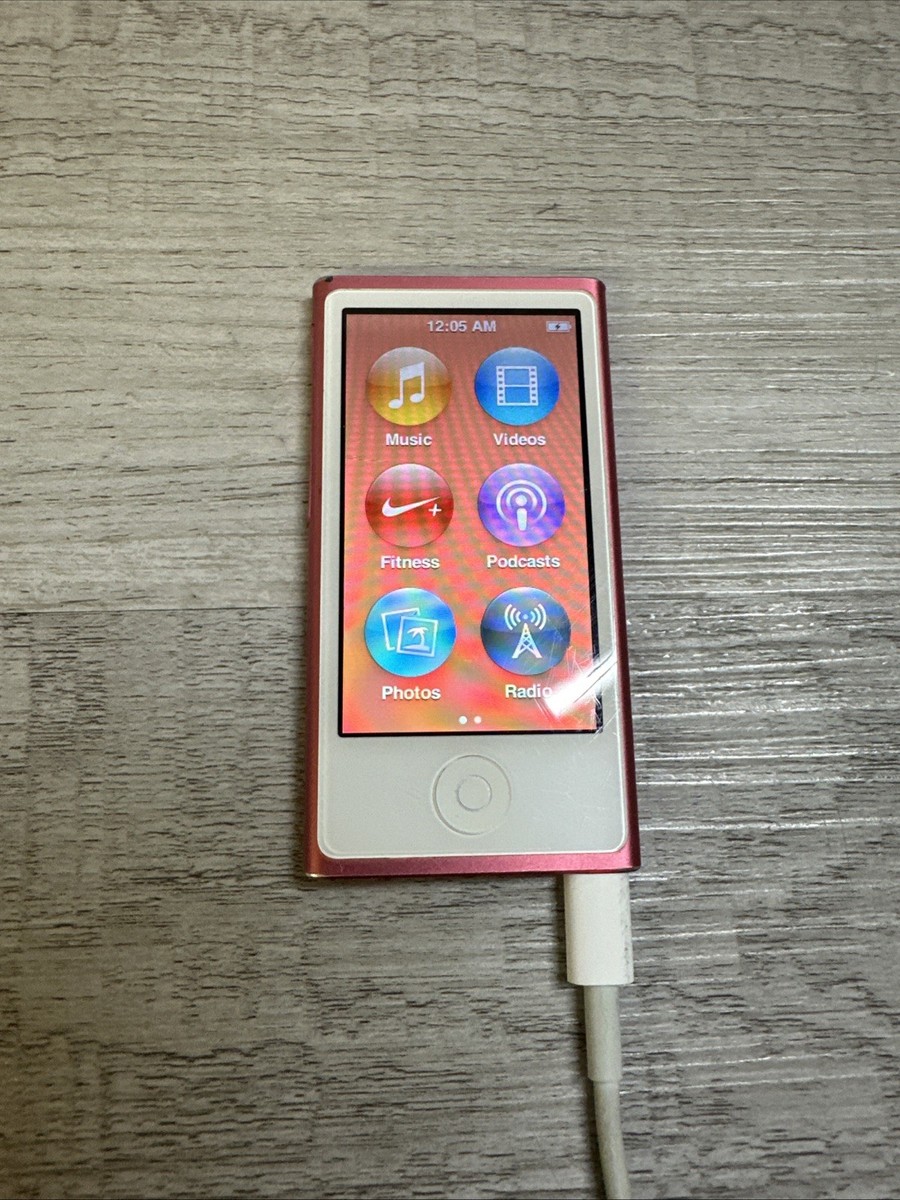 Apple ipod mano 第７世代 A1446 Apple iPod Nano 7th Generation 16GB Pink A1446 Bluetooth Touch BAD