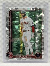 Romy Gonzalez #US112 2025 Topps Update Series Diamante Foil Boston Red Sox