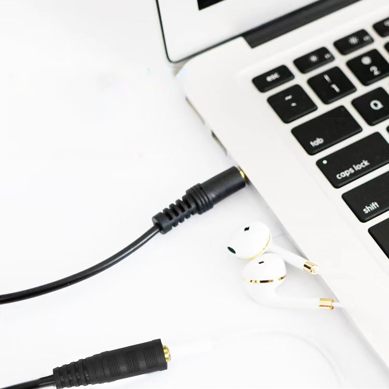 Audio Extension Cord Anti-interference Audio Transfer 3.5mm Male to Female Audio-image