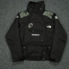 The North Face Jacket Womens Small Black Steep Tech Belted Full Zip Belted VTG
