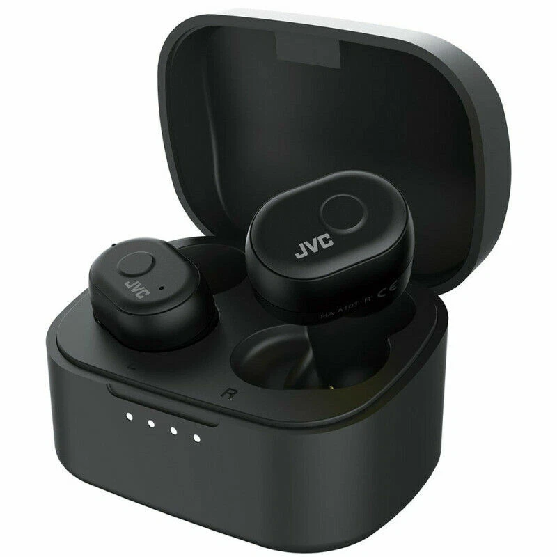 JVC HAA10TBU True Wireless Bluetooth Earbuds with Charging Case - Image 2 of 4
