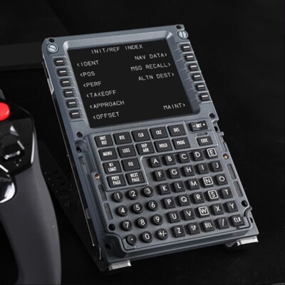 Simplayer Flight Simulator CDU Control Display Unit Accessory for Video Game pe6