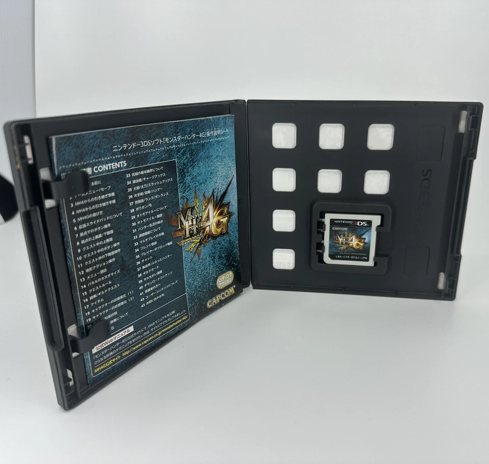 Lot of DS and 3DS Games Monster Hunter Nintendo 3DS CIB Japanese US Based Seller - Image 4 of 4