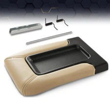 Fit For 1999-07 Chevy Silverado 19127366 Lid Armrest Latch Center Console Beige