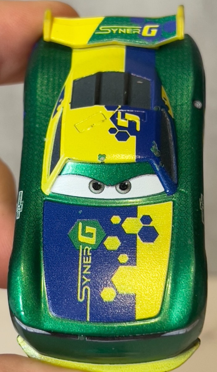 Disney Pixar Cars 3 Eric Baker SynerG #5 Diecast Made In Thailand