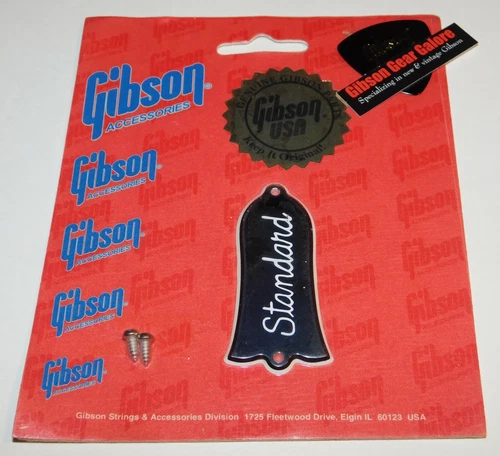 Gibson Les Paul Truss Rod Cover Standard NOS Guitar Parts Custom SG Studio 80's