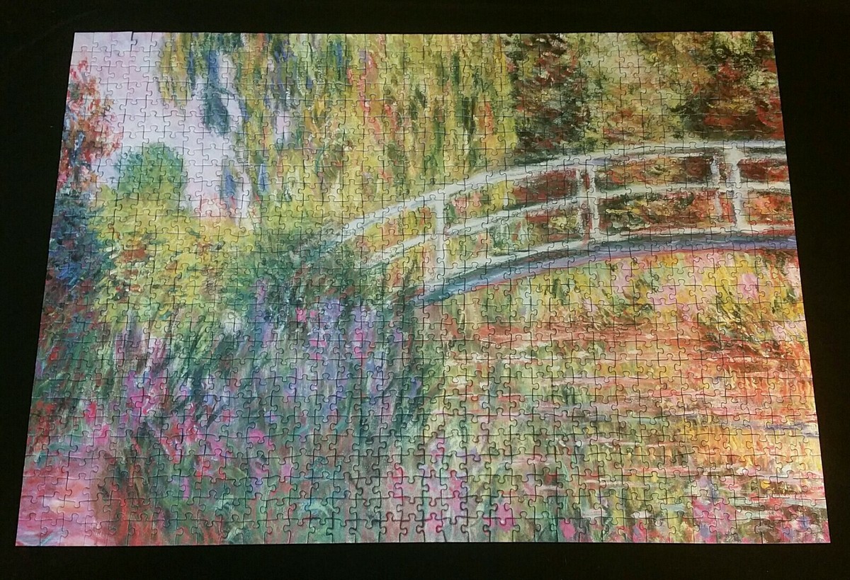 MONET Complete JAPANESE BRIDGE GARDEN OF GIVERNY Ravensburger Art