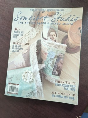 Sommerset Studio The Art Of Paper & Mixed Media Magazine Jan / Feb 2018