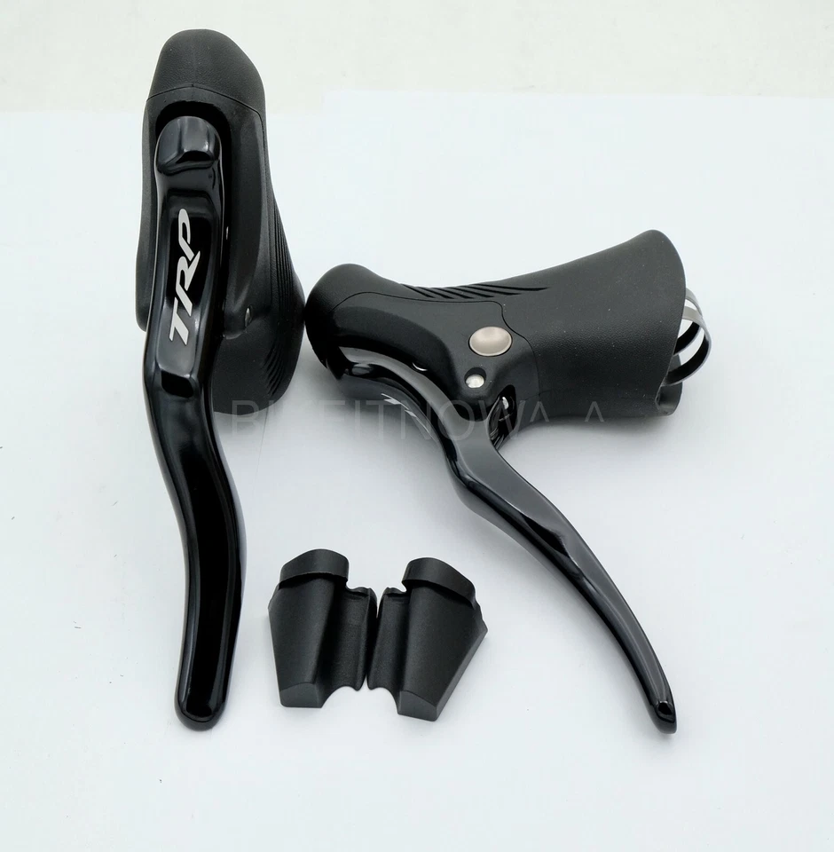 TRP RRL Alloy Road Bike Drop Bar Brake Levers Set Fits 23.8mm ~ 24.2mm Black - Image 4 of 4