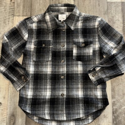 YMI with Love Flannel shirt- size M