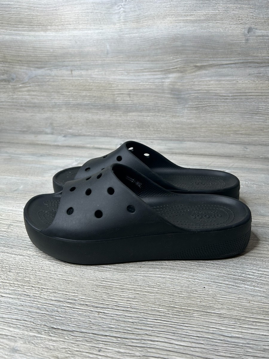 Crocs Classic Platform Slide Sandals Women's Size Iconic Comfort