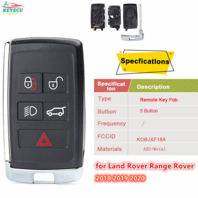 お値下！RANGE ROVER REMOTE TRAVEL MGL for Land Rover Range Rover 2018-2020 Smart Remote Key Fob Shell