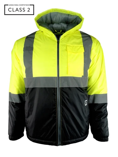 Buffalo Outdoors® Workwear Class 2 Hi Vis Safety Lightweight Field Jacket video thumbnail