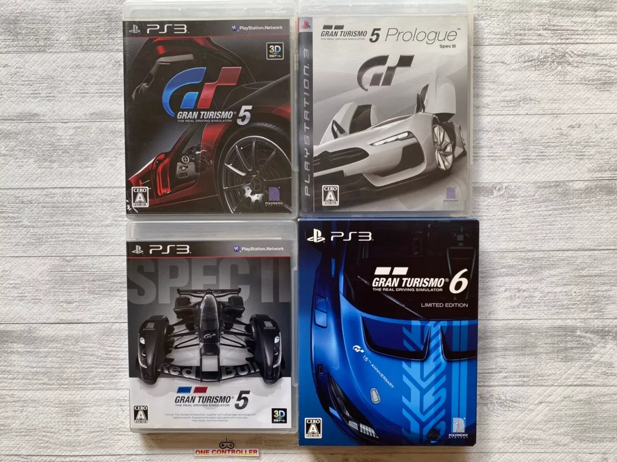 Sony Playstation 3 (PS3) Gran Turismo 5 Prologue Spec III LIMITED EDIT –  RetroPixl