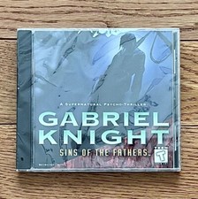 Gabriel Knight: Sins of the Fathers New in Original Sealed CD Case
