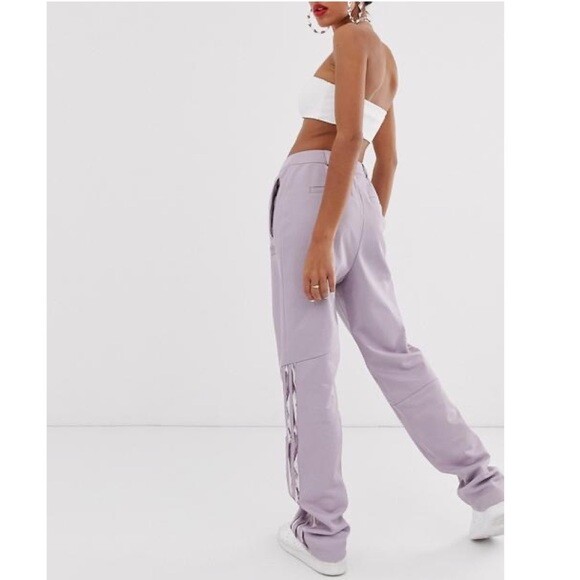 adidas originals x danielle cathari deconstructed track pants in green