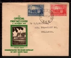 AUSTRALIA 1937 NEW SOUTH WALES SESQUI-CENTENARY FIRST DAY COVER (L1172)