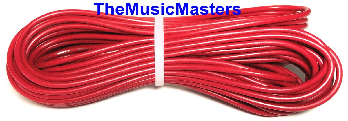 AP 12 Gauge Primary Wire - 50ft Roll, Red, 12V Auto Boat RV Marine Power Cable