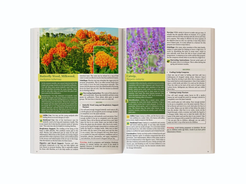 The Lost Book of Herbal Remedies II (paperback with color pictures) - Image 3 of 4