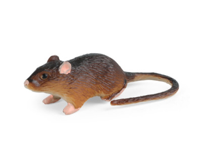 6.5cm Mini Rat Mouse PVC Toy Wild Animal Figure Doll Kids Gift