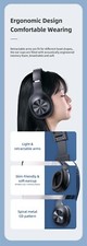 USAMS Bluetooth Kopfhörer On-Ear 3,5mm Ohrhörer Stereo Mikrofon PC Handy Headset – Bild 9