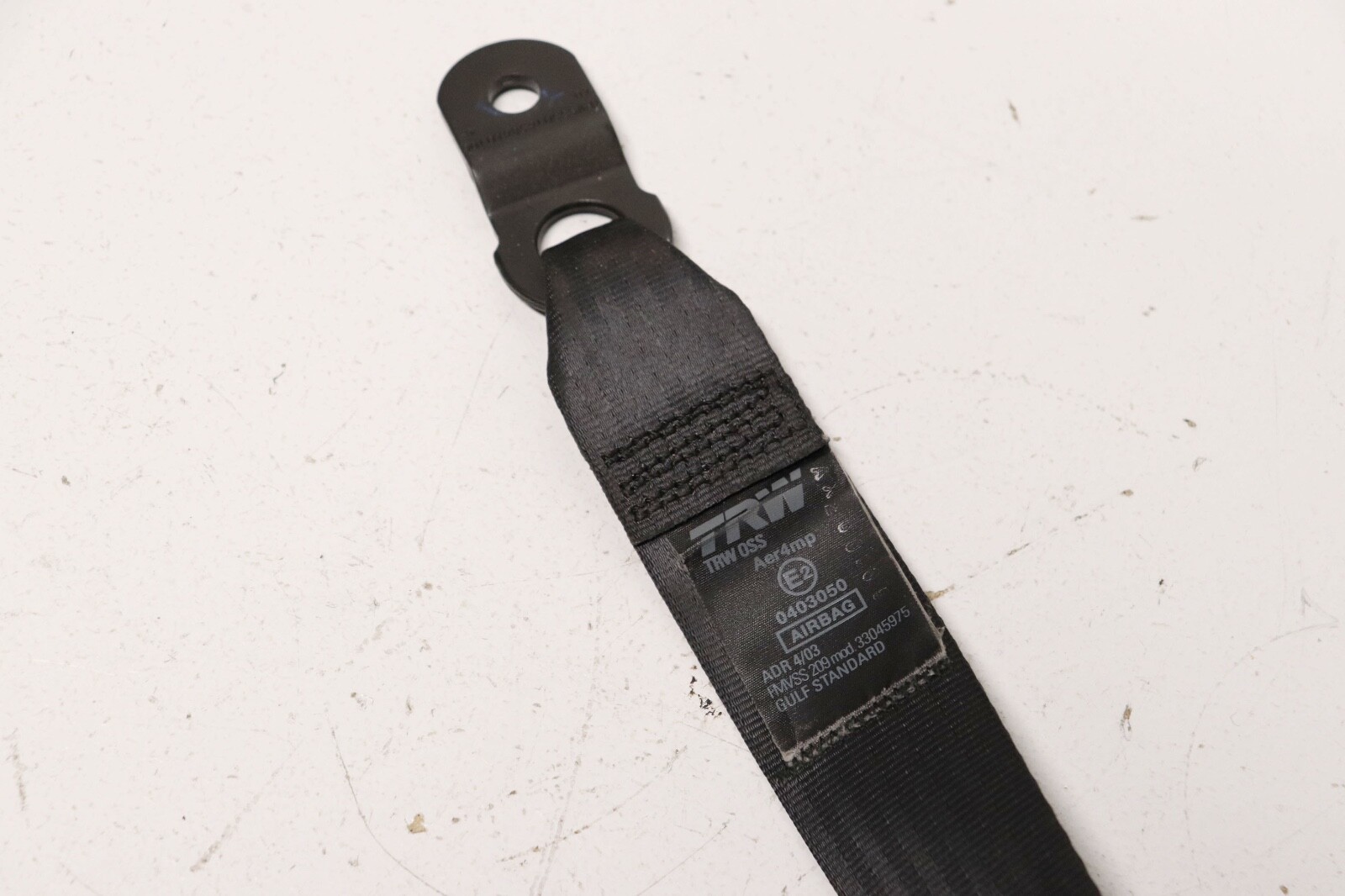 P200595 2003-2008 Maserati Quattroporte M139 Front Seat Belt Driver Side BLACK 0