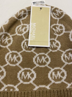 MICHAEL KORS BEANIE JET SET LOGO SHIMMER HAT Michael Kors | Accessories | New Michael Kors Jet Set Mk  main image 3