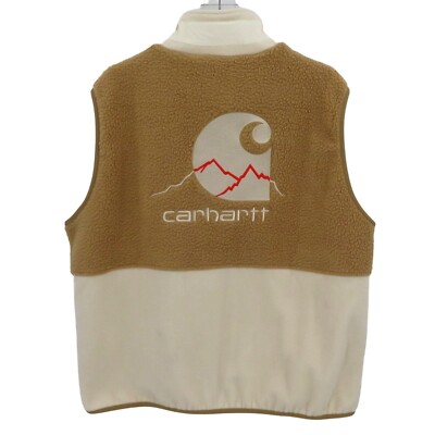 NEW Carhartt Men Large LG WIP Pinnacle Vest Wax Dusty Hamilton