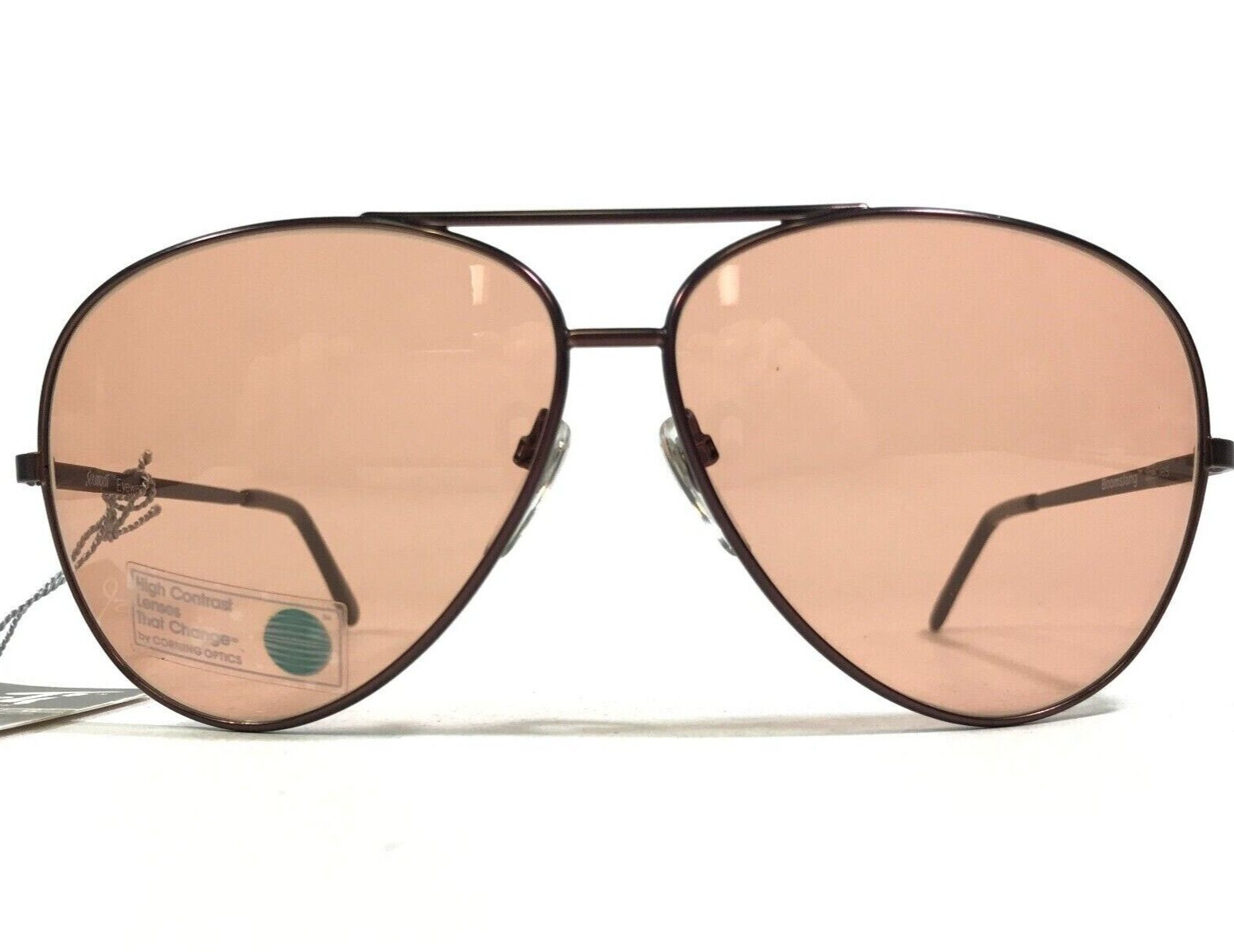 Винтажные солнцезащитные очки Serengeti Boomslang коричневого цвета с фотохромными линзами 62-12-130 44690₽