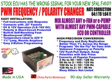 Match PWM from any ECU to any e-Fan or Pump, SPAL SPAL+ GM Bosch Cooper & More!