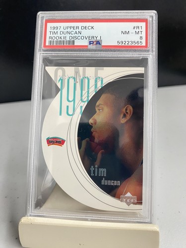 1997 Upper Deck Rookie Discovery I Tim Duncan #R1 card