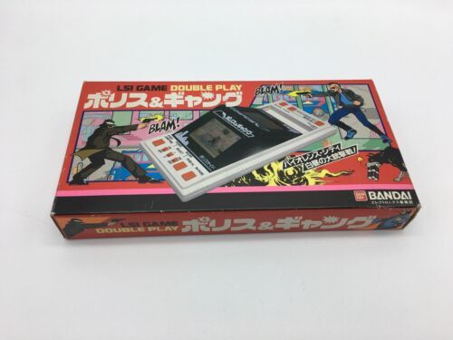◎バンダイ・LCD HEAD CHASER 未使用品◎LSI レアBANDAI 1984# LSI BANDAI ELECTRONICS LCD DOUBLE PLAY POLICE & GANG MADE IN