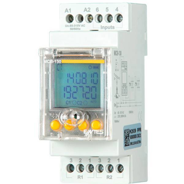 Entes mcb130 rele' temporizzato multifunzionale 1 pz intervallo di tempo 0 s