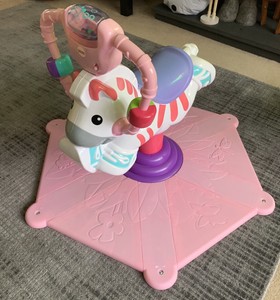 bounce and spin zebra