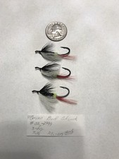 Lot of 3 Fishing Flies Green Butt Skunk Size 2 NEW