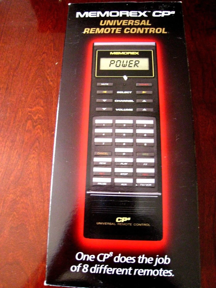 MEMOREX CP8 Universal Remote Control NEW *Fast Shipping*  - Image 3 of 4