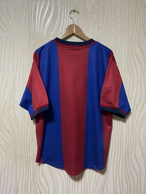 BARCELONA 1998 1999 HOME FOOTBALL SHIRT SOCCER JERSEY NIKE