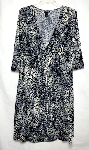 Chemise Imprimé Animalier Lane Bryant Taille 24W Neuve Avec étiquettes Noir/gris