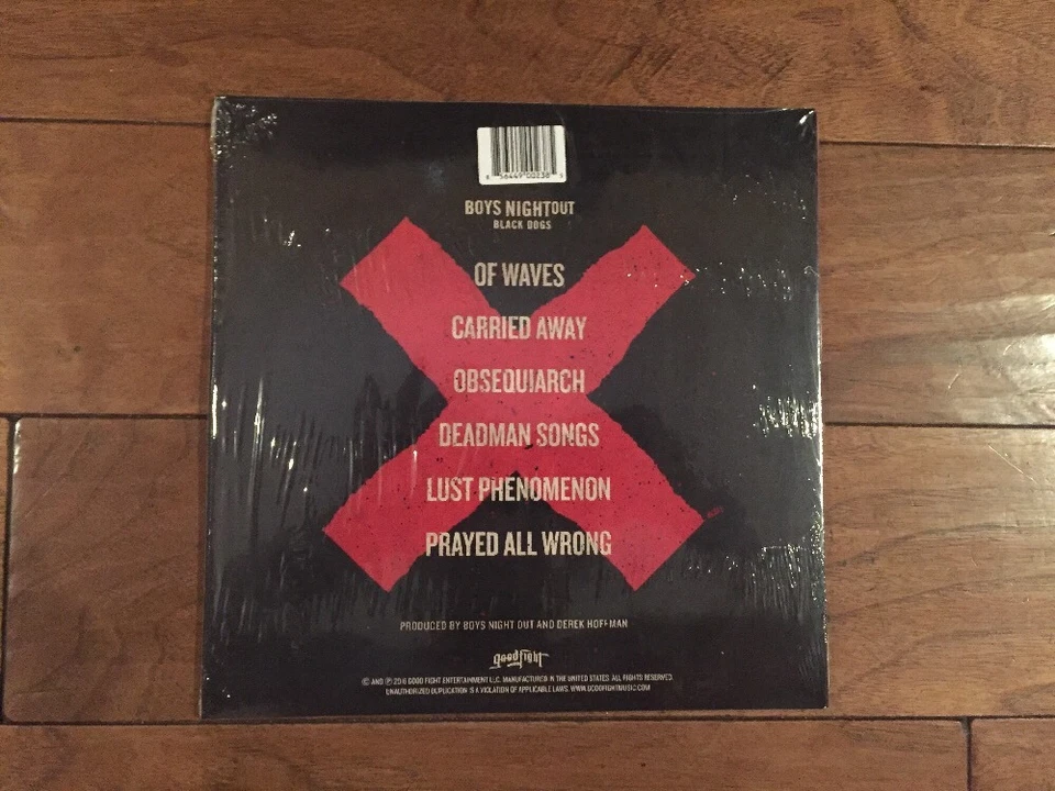 Boys Night Out Black Dogs 10" Clear Color Vinyl Fall Out Boy The Starting Line - Image 4 of 4