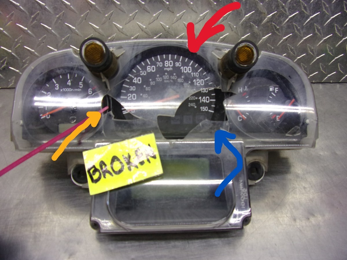 765 A HONDA GOLDWING GL 1800 GL1800 2002 OEM GAUGE SPEEDOMETER | eBay