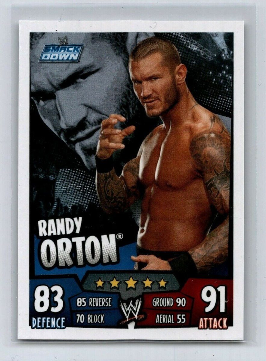 2011 Topps WWE Slam Attax RUMBLE Randy Orton | eBay