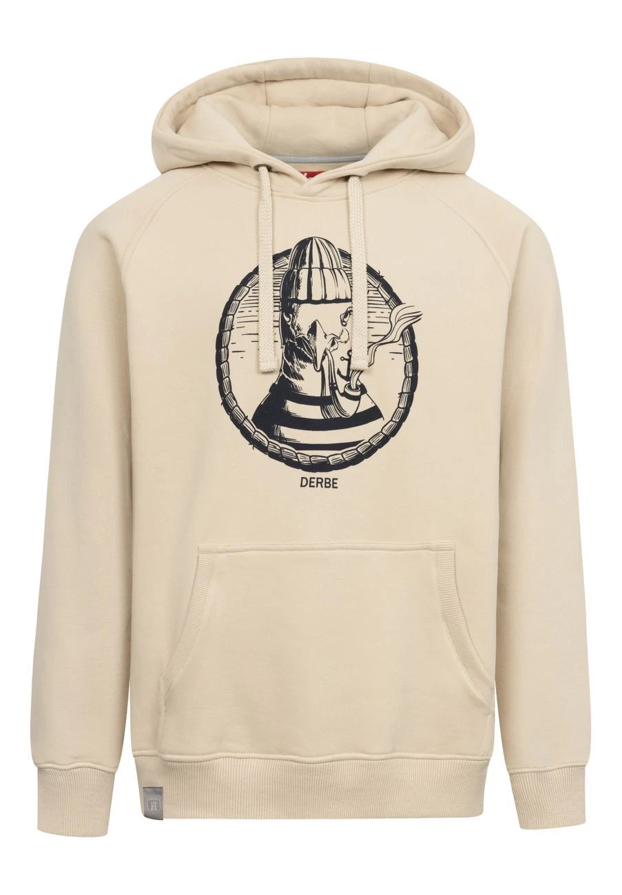 OFF WHITE Felpa con cappuccio uomo DERBE HAMBURG M 06 HD MATROSENÖWE
