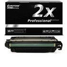 2x Pro Eurotone Toner for Black HP Cf ? 70XEcolor Laserjet Enterprise Mf ?