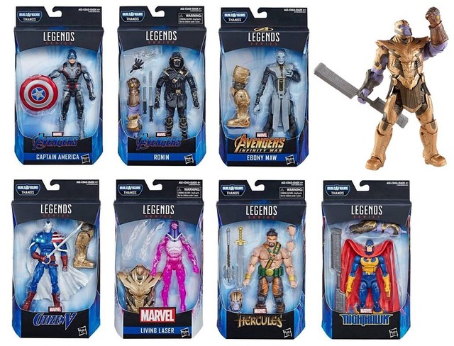 armored thanos marvel legends