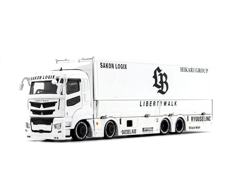 GCD Liberty Walk Mitsubishi Fuso Super Great Transporter GCD Liberty Walk Mitsubishi Fuso Super Great Transporter