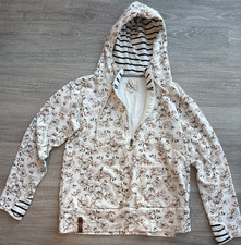 Ampersand Avenue Women's Floral Zip Hoodie Small