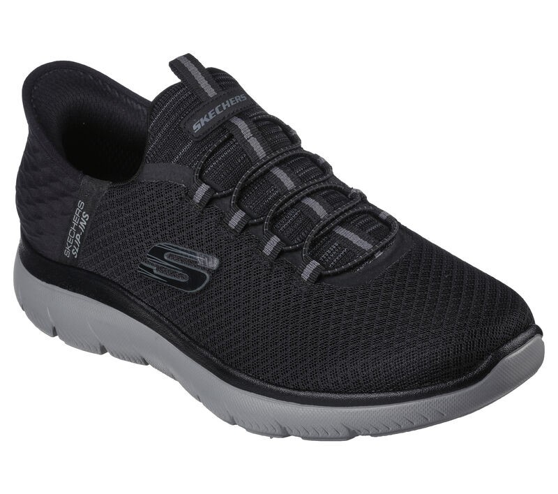 Skechers Summits - High Range Slip-In Shoes Black Size 8.5 Medium image 4