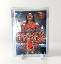 Topps 2025 Bowman Chrome Greatness Loading Collin Murray-Boyles Raptors RC GL-9