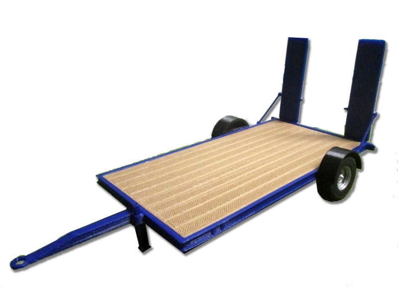 Plateforme basse avec rampes de sécurité ARTISANAL kit d'accès bleu pour manutention