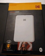 Kodak Step Mobile Instant Photo Printer, Portable Zink 2x3 Mini Printer, White
